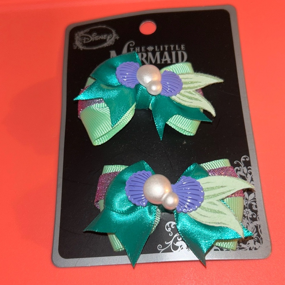 The Little Mermaid Mini HairBow set